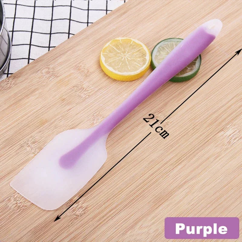 Kitchen Utensils Kitchens Heat Pastry Mini Resistant Baking Bar. Spatula Accessories Bakeware Translucent Cream Silicone Tools