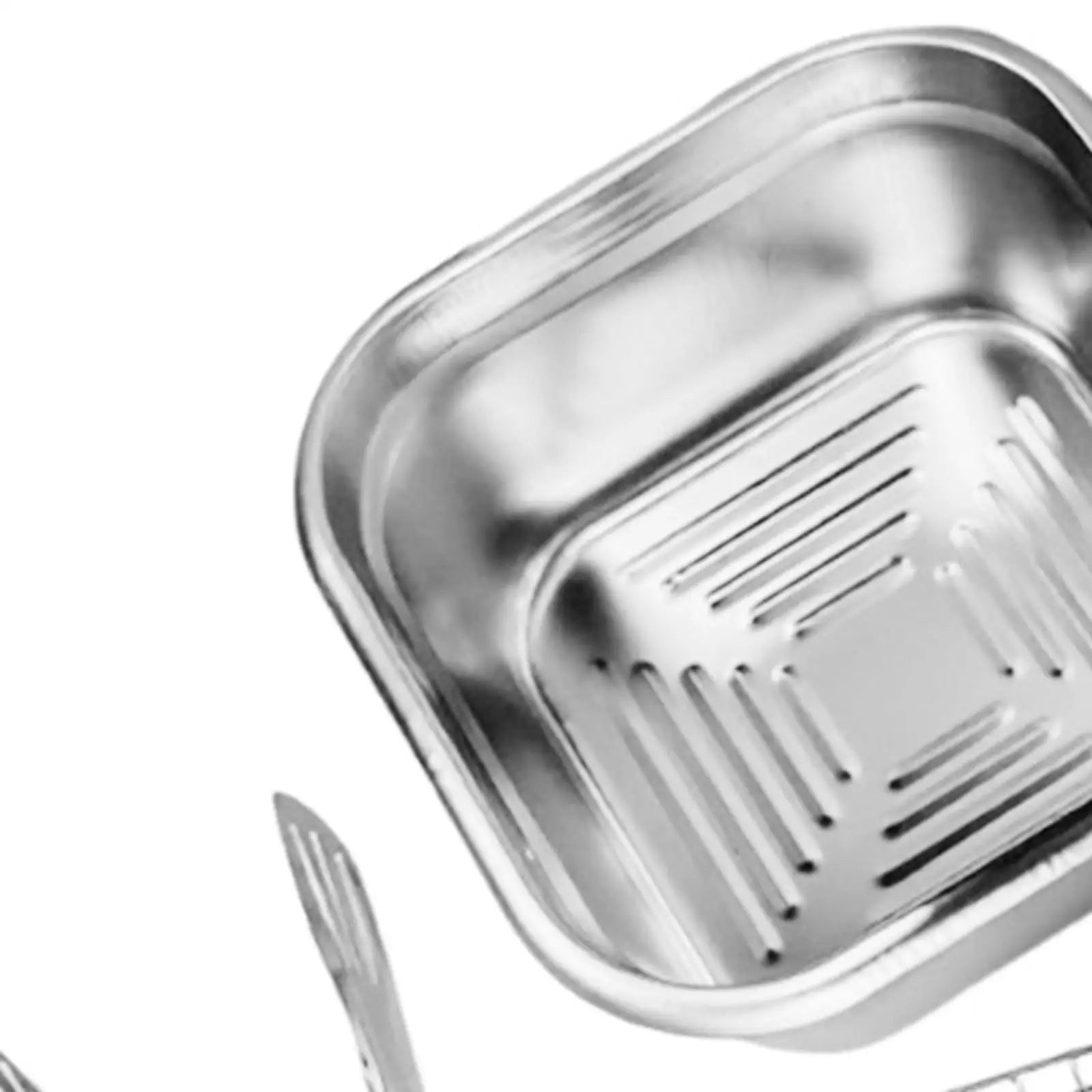 Small Deep Fryer Pot Portable Multipurpose 2500ml Comfortable Handle Stainless Steel Cooking Pot for Stock Chicken Fries