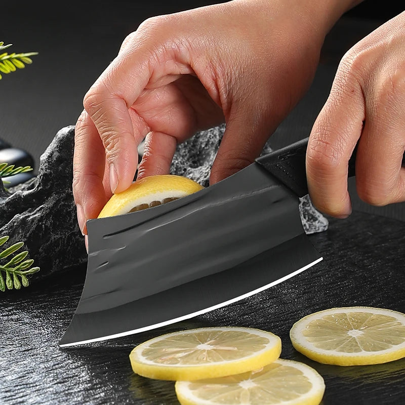 Professional kitchen stainless steel kitchen knives, household chef knives, meat slicing knives, light and sharp kitchen knives