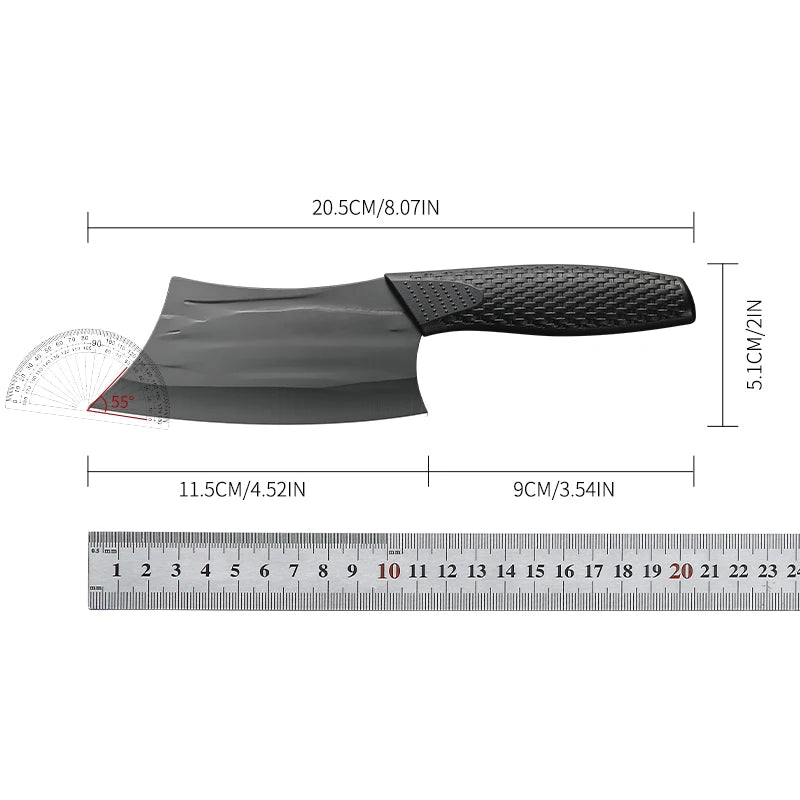 Professional kitchen stainless steel kitchen knives, household chef knives, meat slicing knives, light and sharp kitchen knives